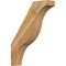 Ekena Millwork 6"W x 26"D x 34"H Funston Rough Sawn Knee Brace, Western Red Cedar BRC06X26X34FST00RWR - alternate 1